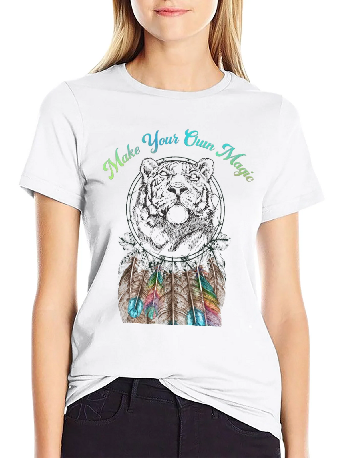 Dreamcatcher Bear Graphic Tee product image 8