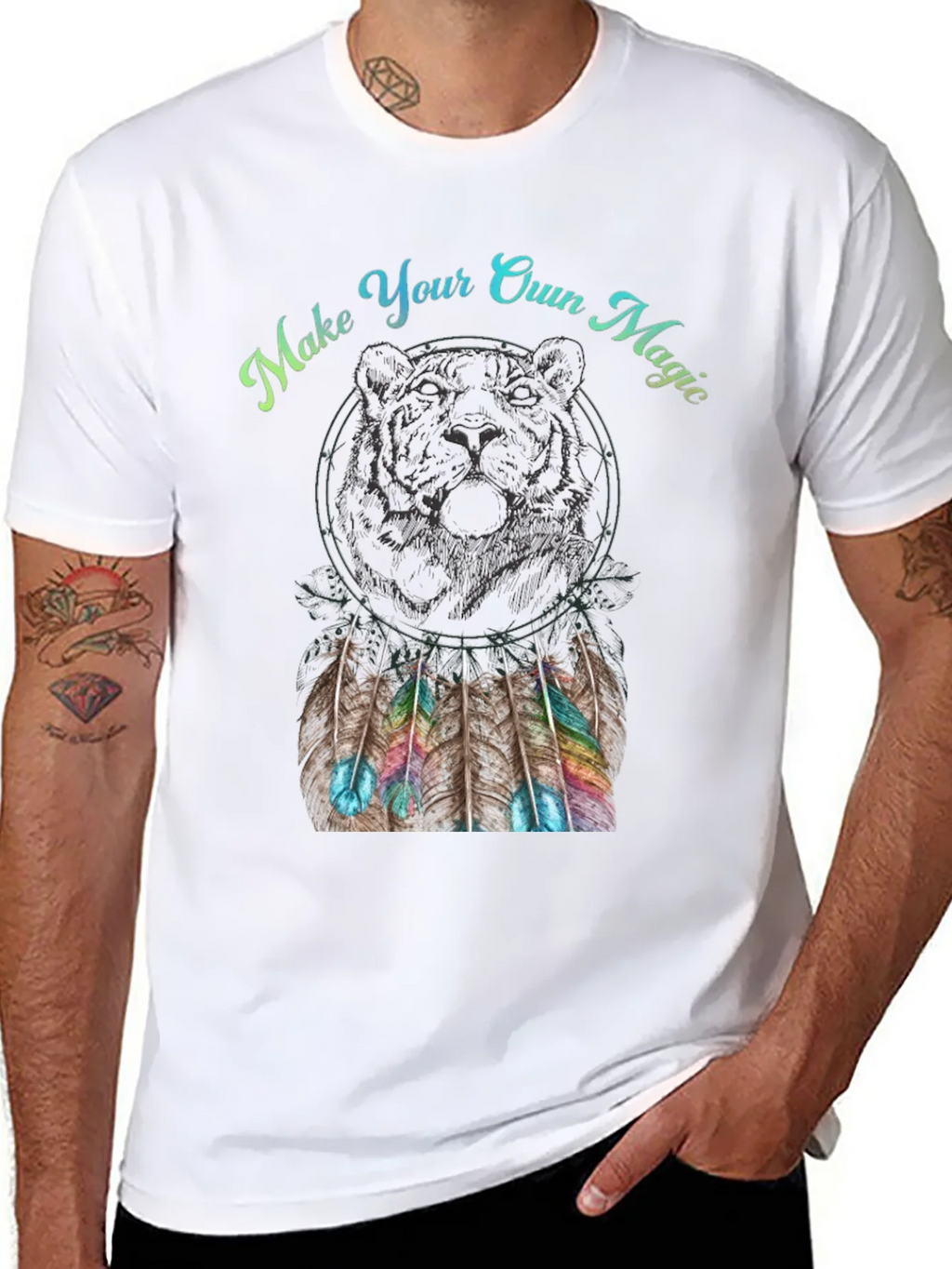 Dreamcatcher Bear Graphic Tee product image 7