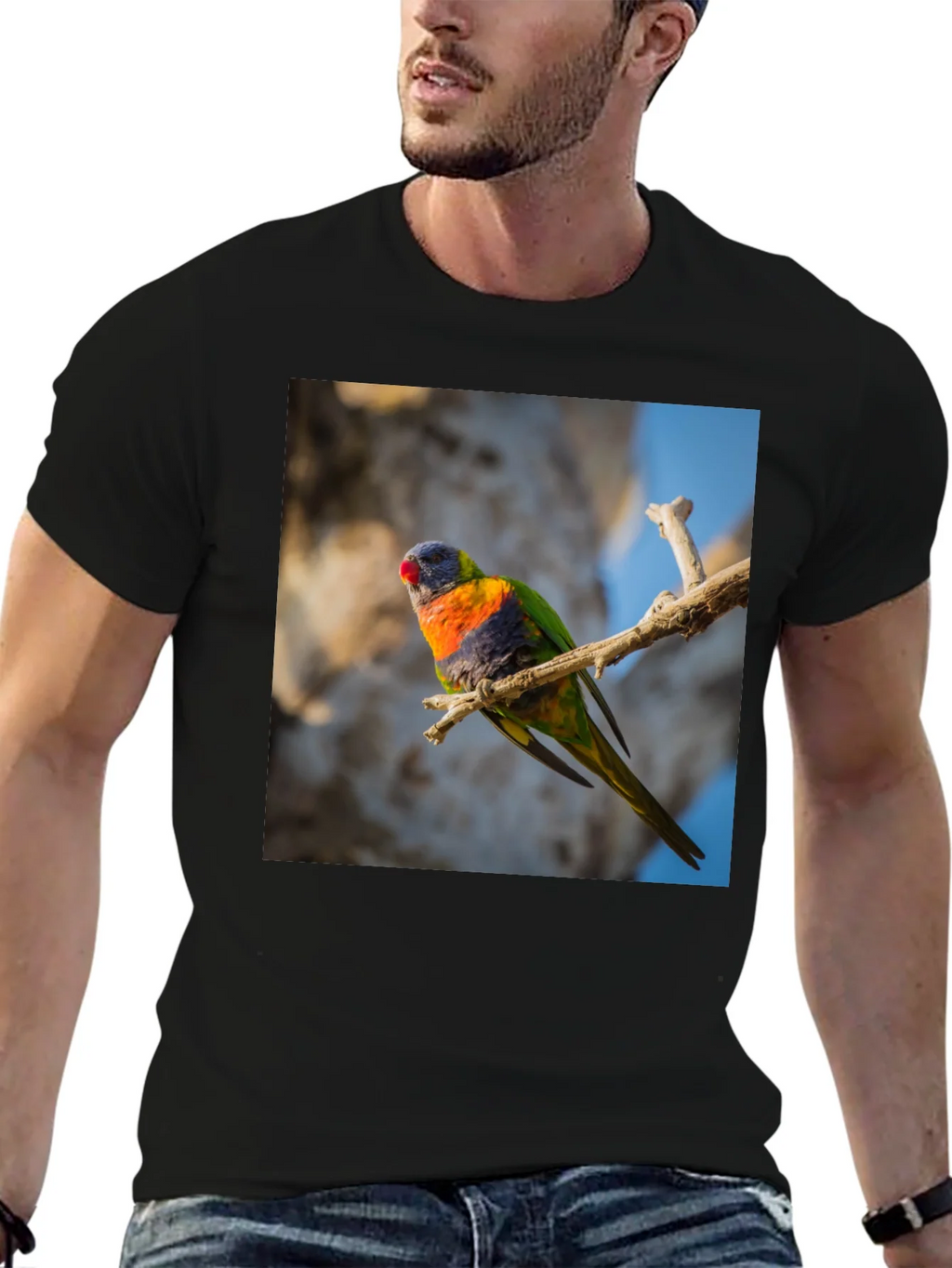 Rainbow Lorikeet T-Shirt - Nature Inspired Apparel product image 6