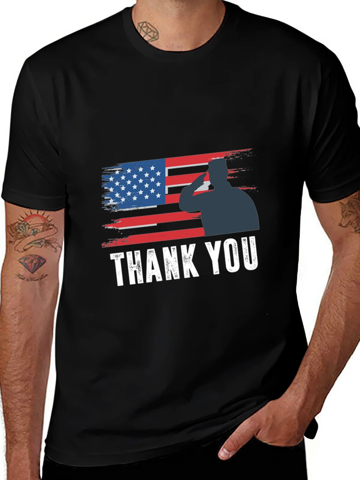 Thank You Veteran Graphic Tee product image 1