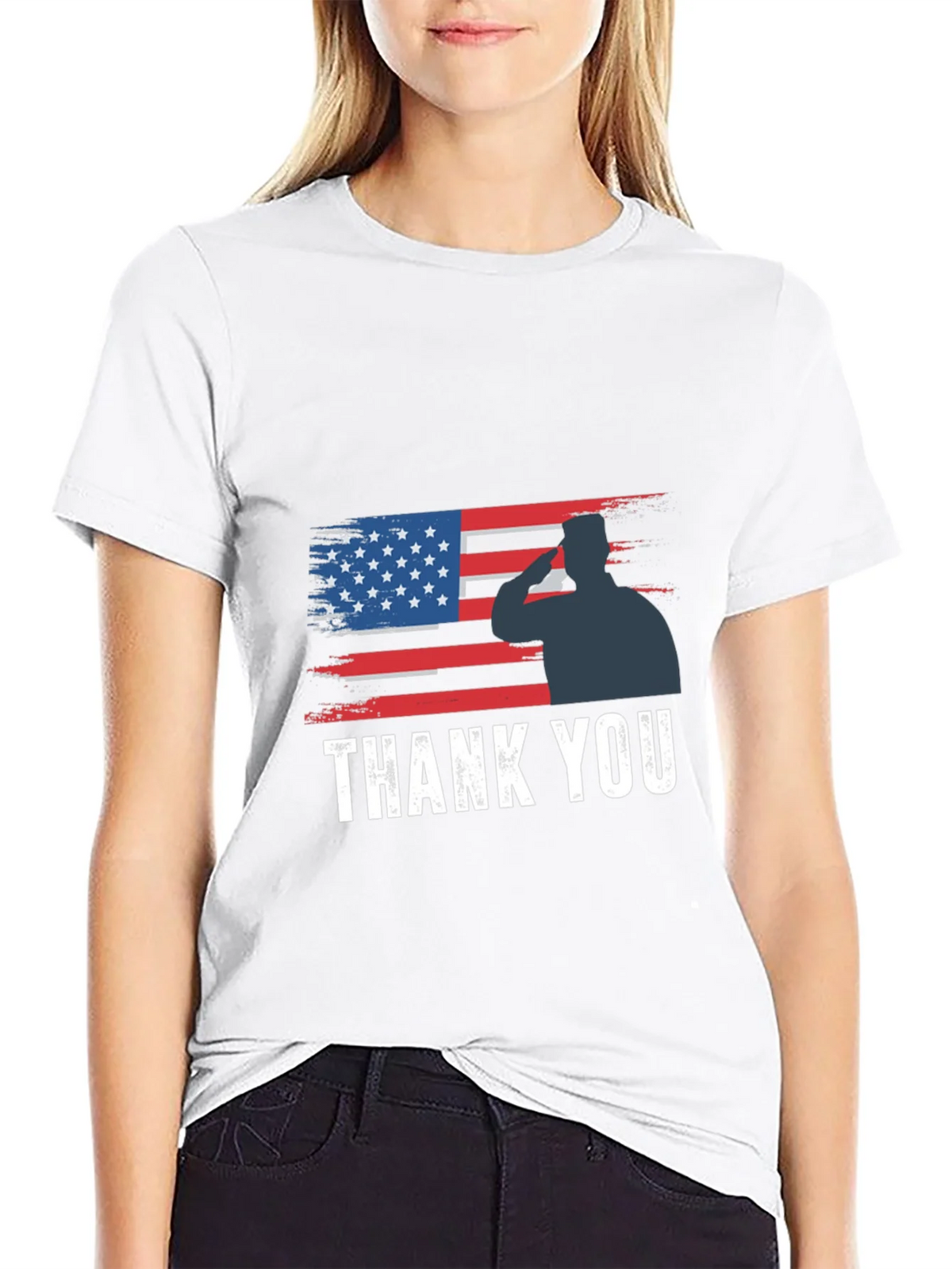 Thank You Veteran Graphic Tee product image 8