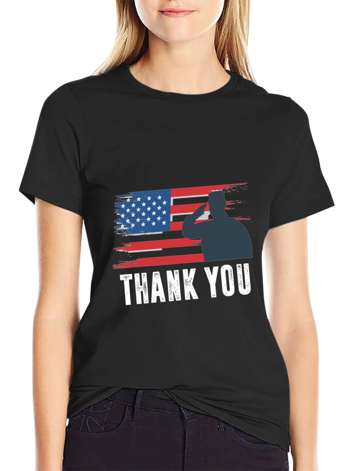 Thank You Veteran Graphic Tee product image 2