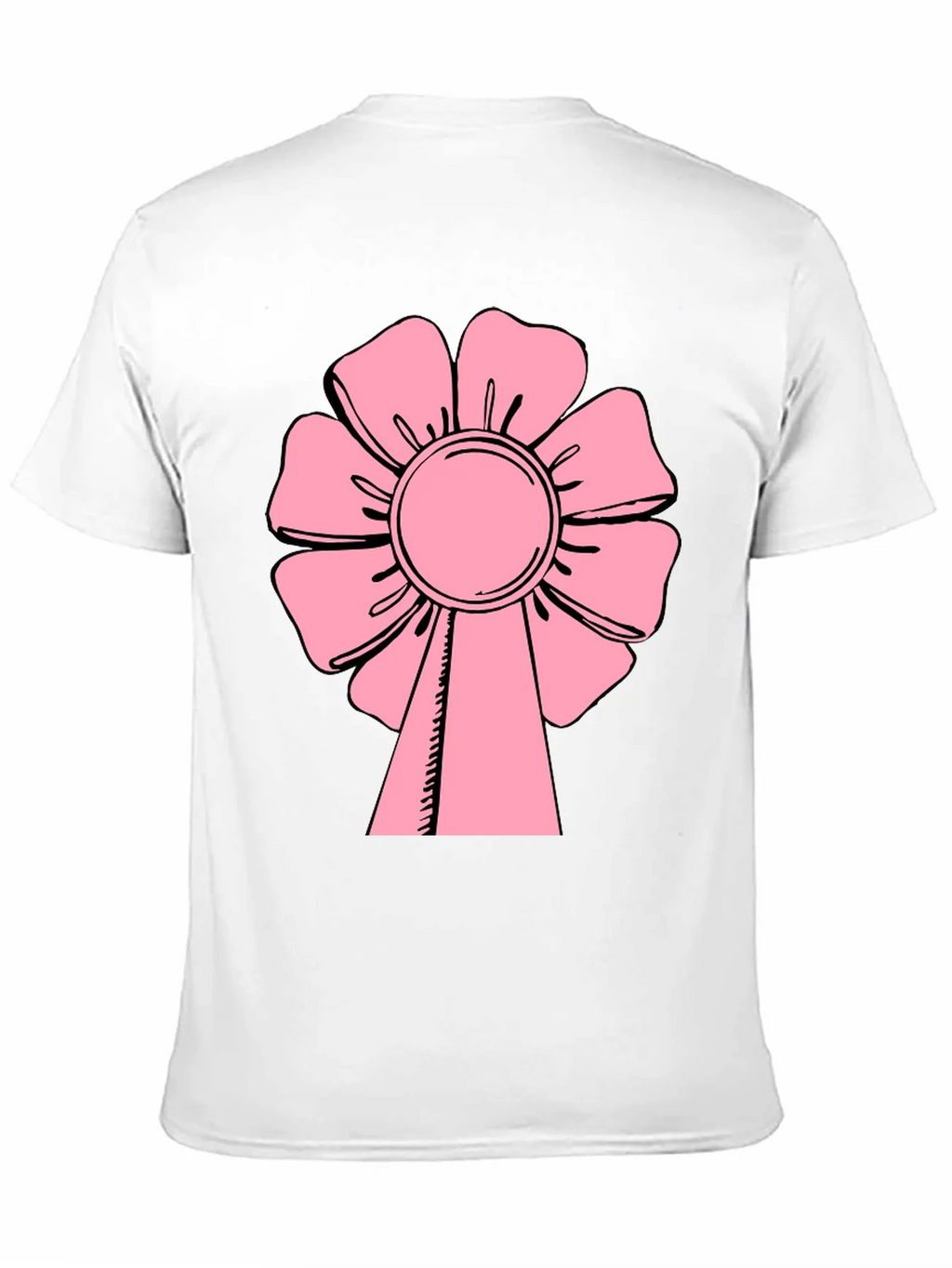 Pink Flower T-Shirt - Casual Wear product image 10