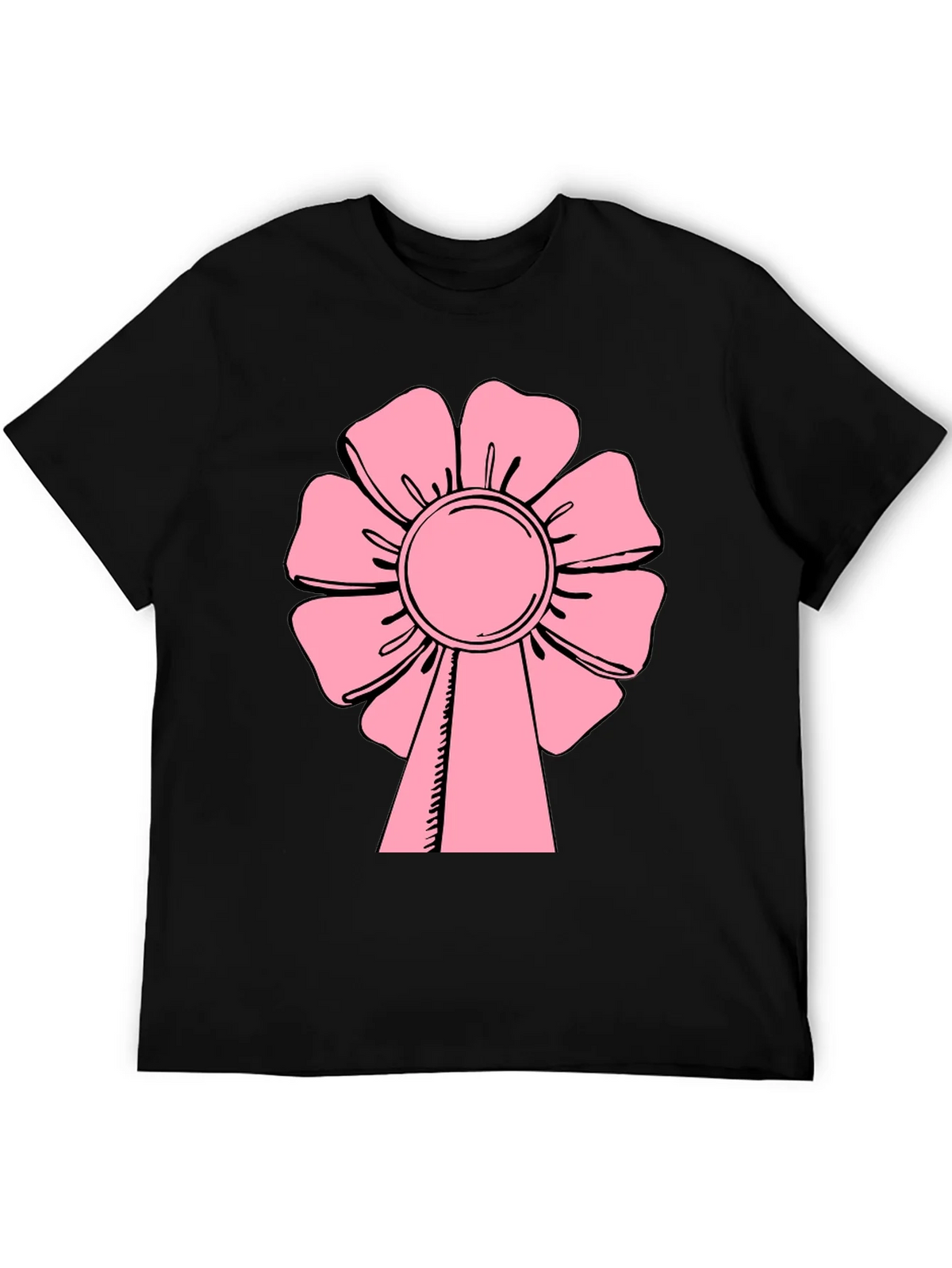 Pink Flower T-Shirt - Casual Wear product image 5