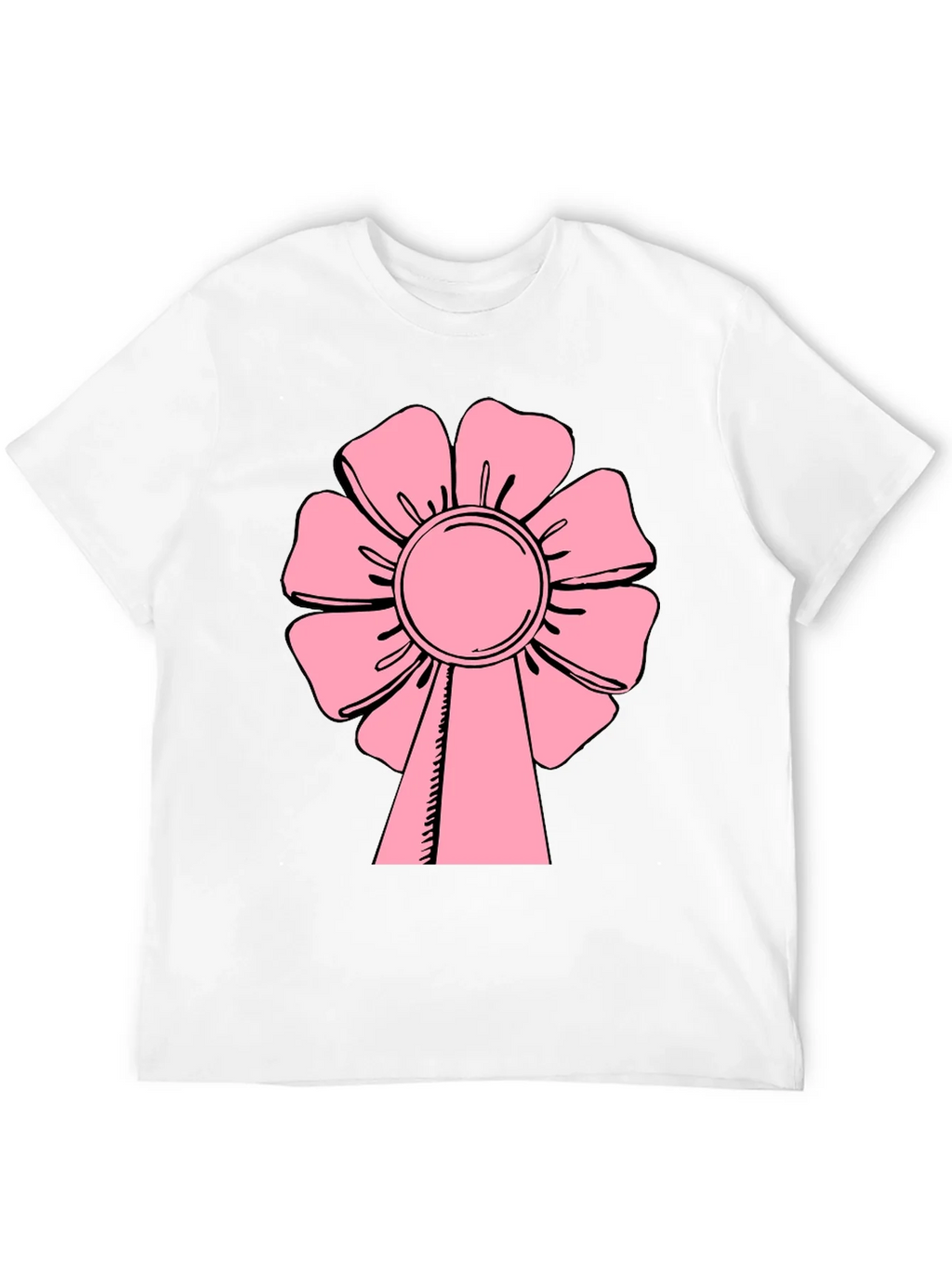 Pink Flower T-Shirt - Casual Wear product image 11