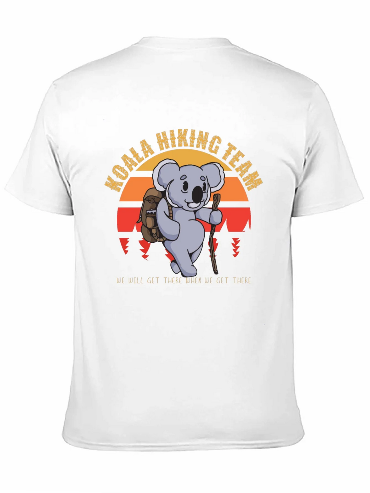 Koala Hiking Team Black T-Shirt product image 10