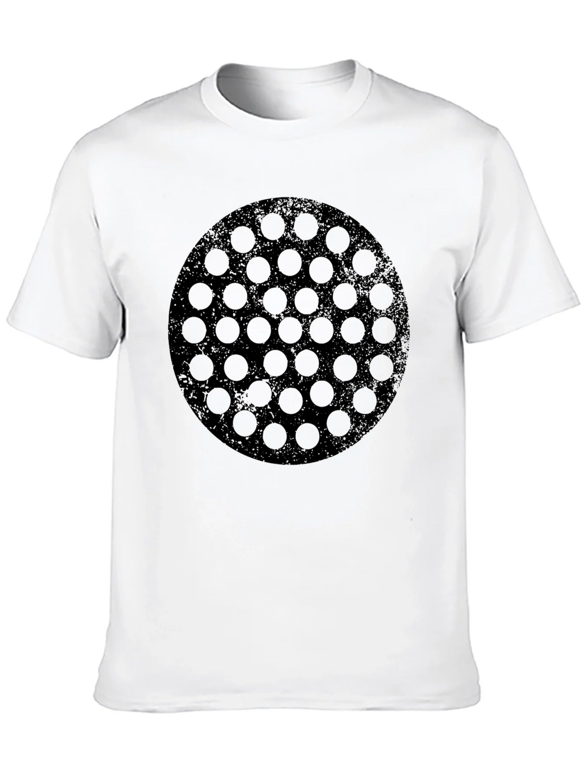 Abstract Geometric Pattern T-Shirt - Mens Black Tee product image 9