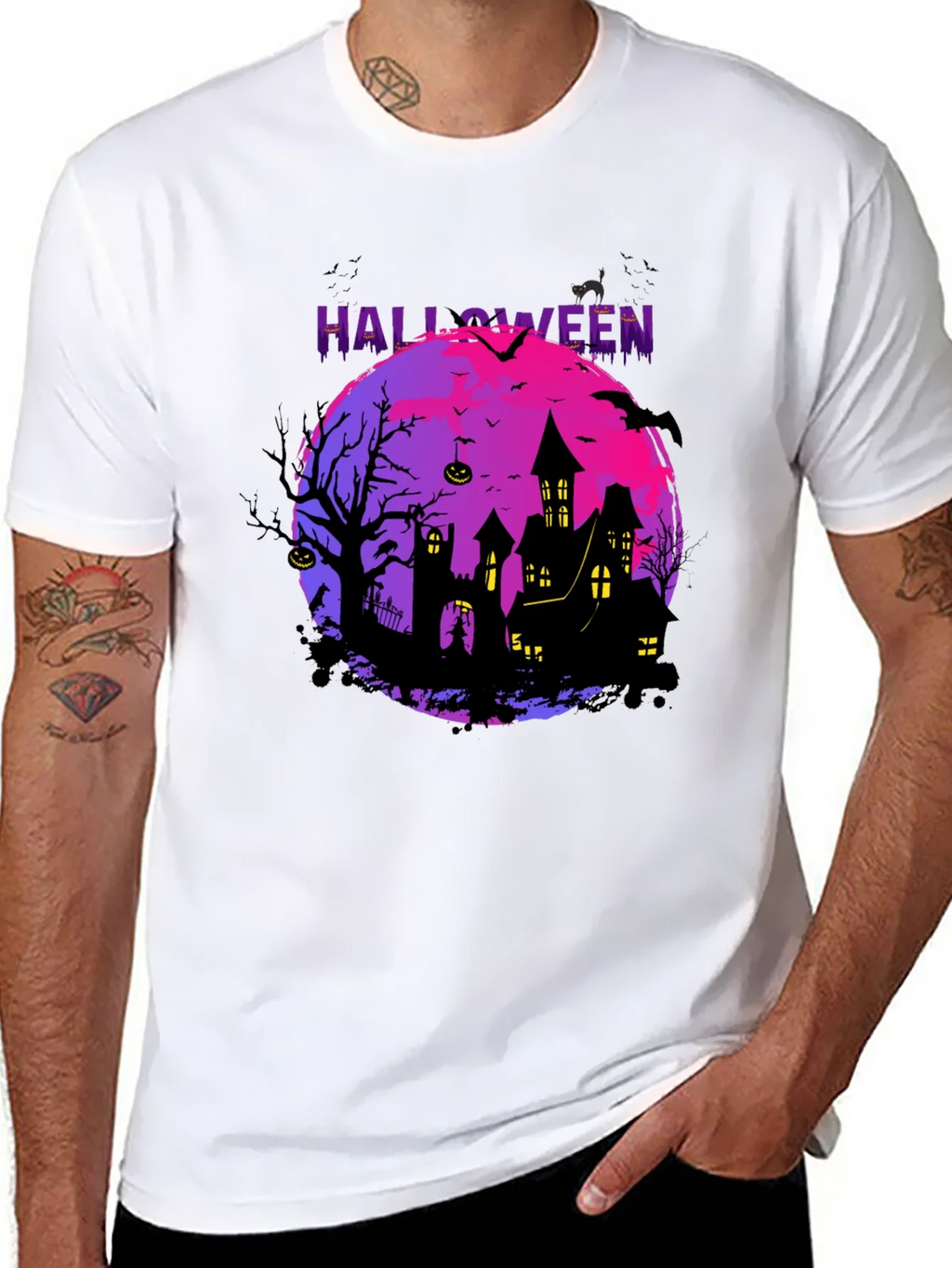 Halloween Spooky House T-Shirt product image 7