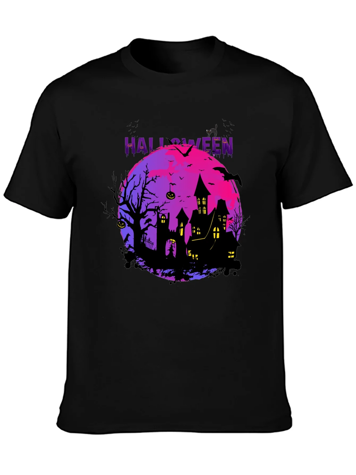 Halloween Spooky House T-Shirt product image 3