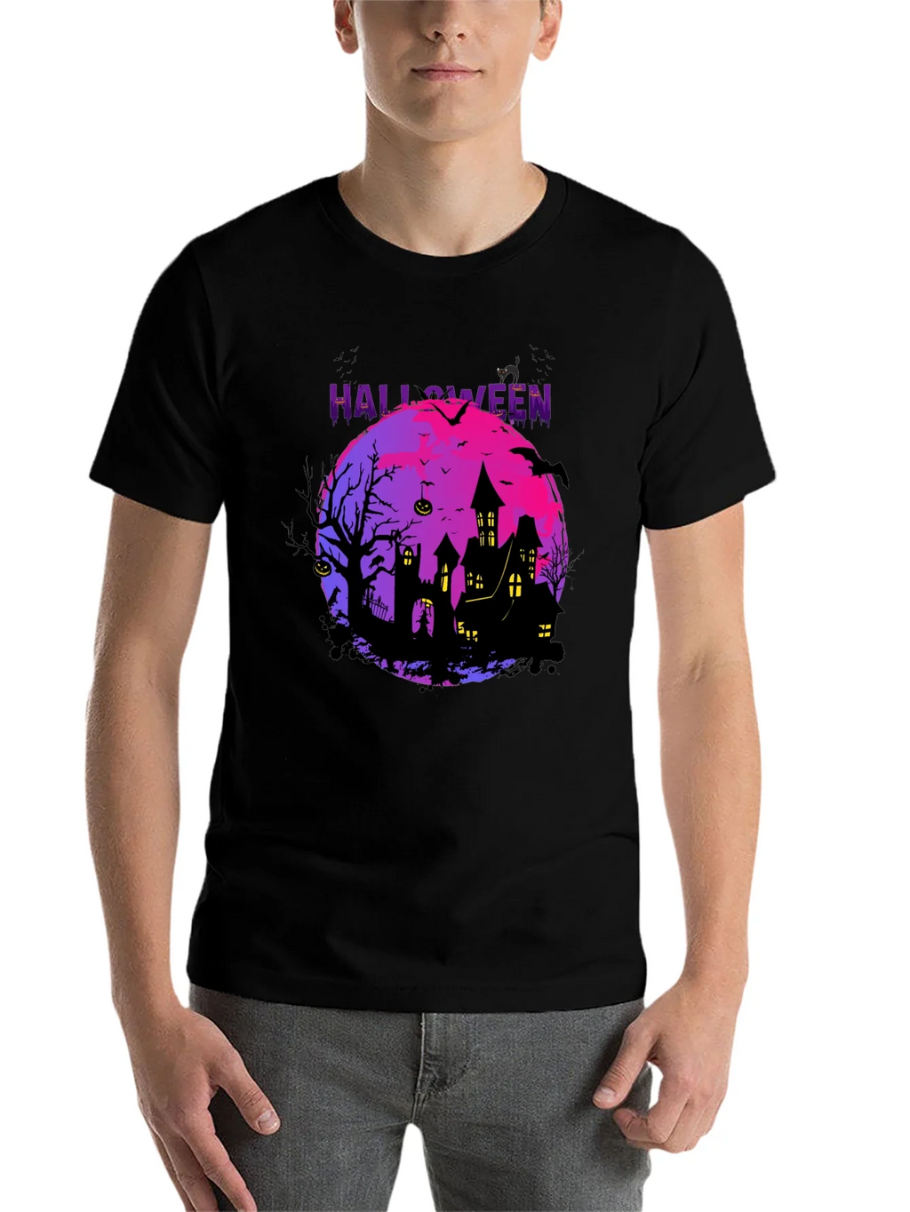 Halloween Spooky House T-Shirt product image 4