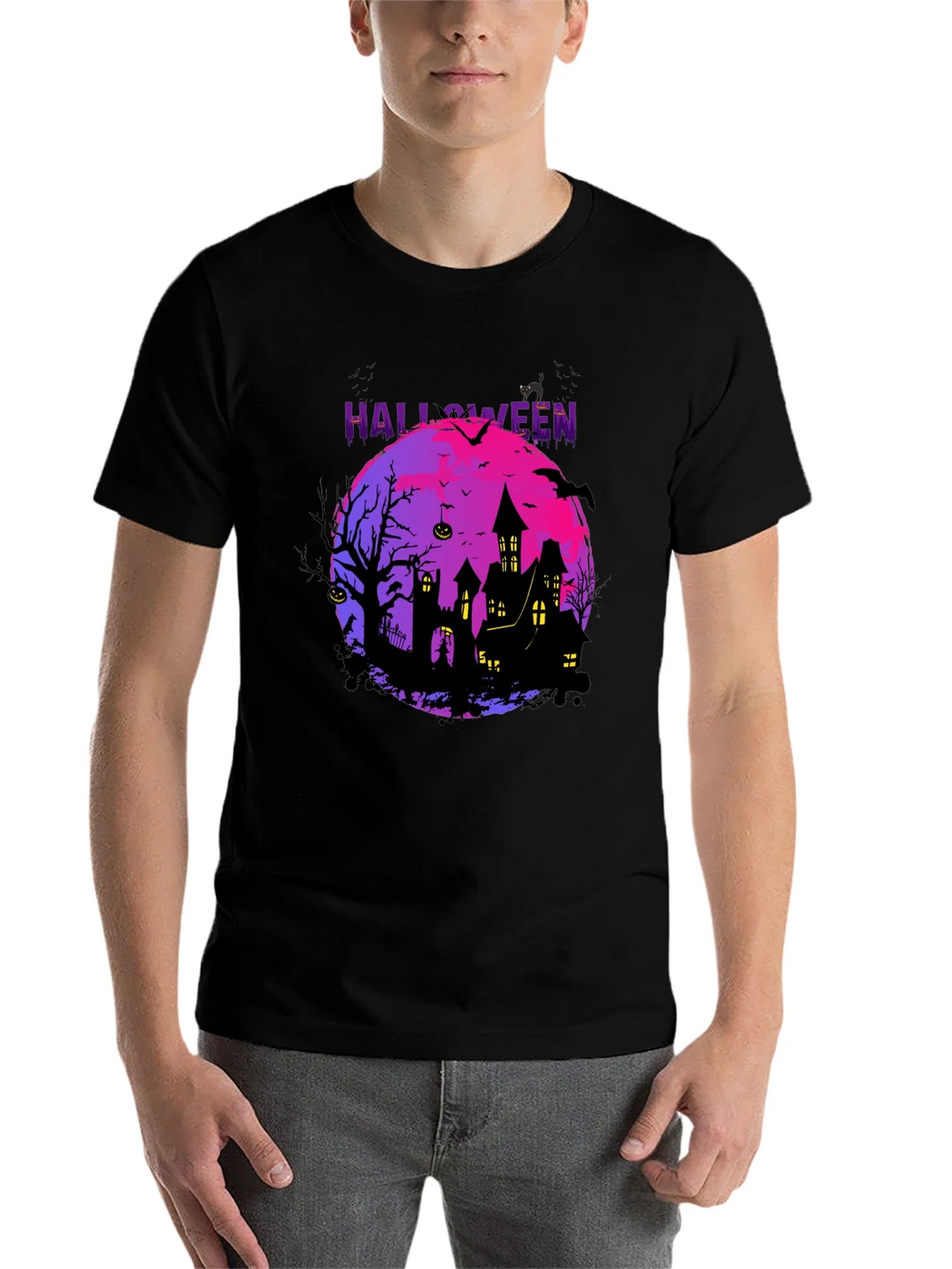 Halloween Spooky House T-Shirt product image 4