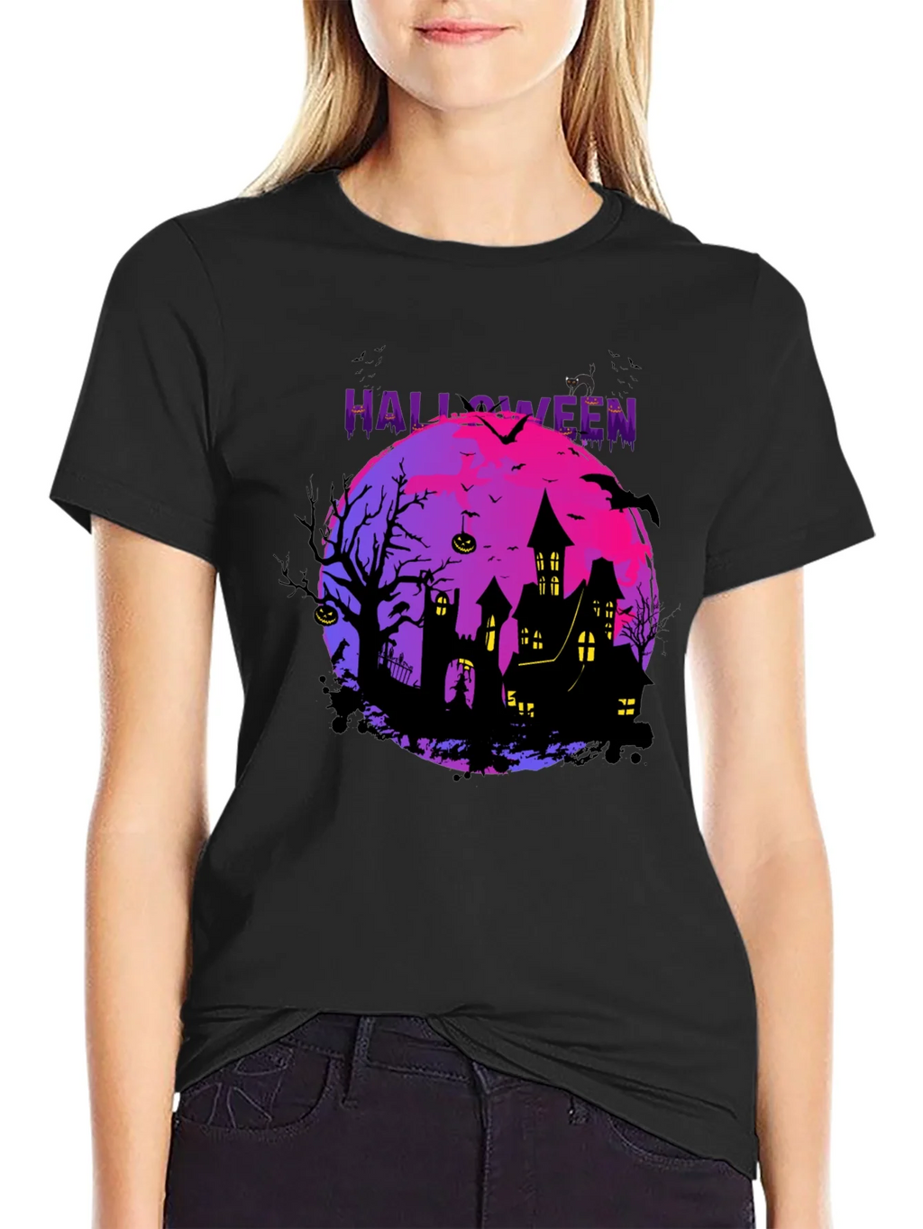 Halloween Spooky House T-Shirt product image 2