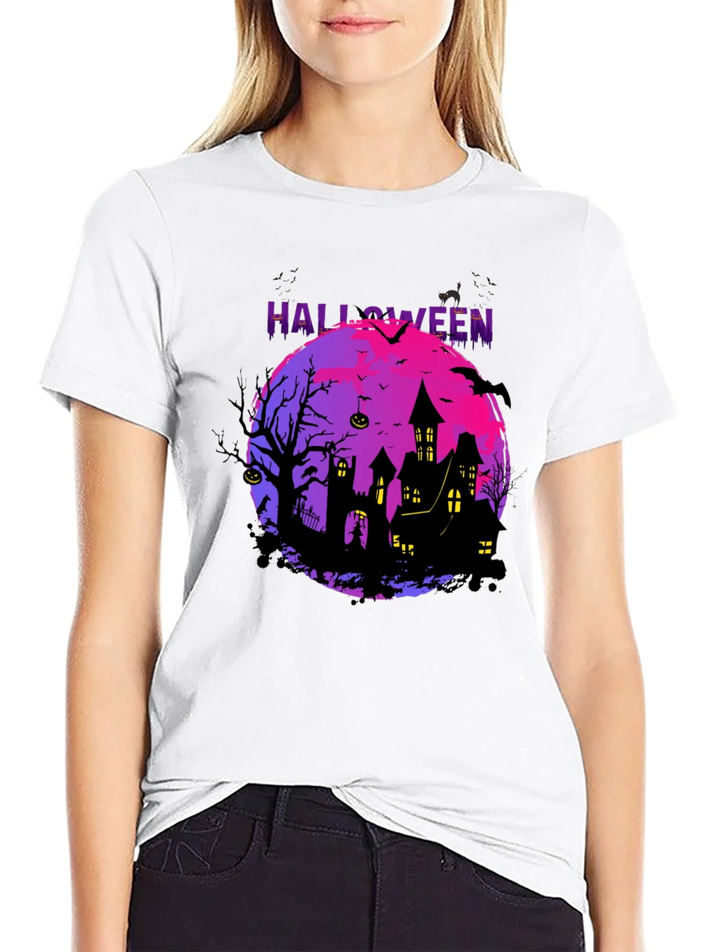 Halloween Spooky House T-Shirt product image 8