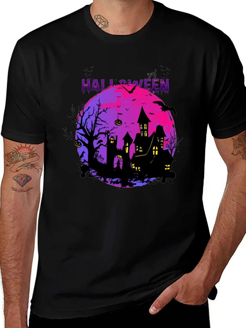 Halloween Spooky House T-Shirt product image 1