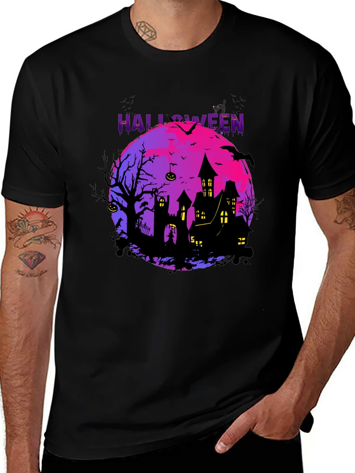 Halloween Spooky House T-Shirt product image 1