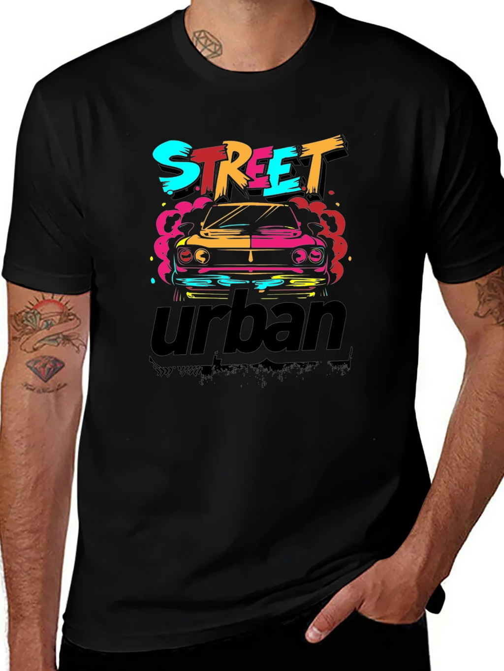 Street Urban Graphic Tee - Cool Car Design product image 1
