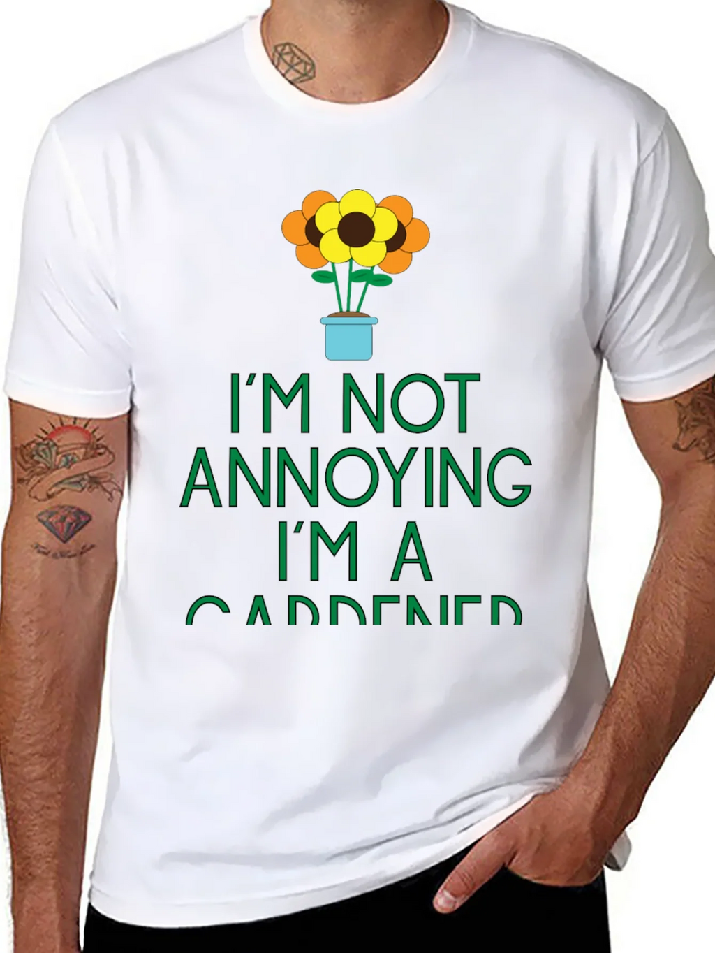 Gardener Graphic Tee - Im Not Annoying T-Shirt product image 7