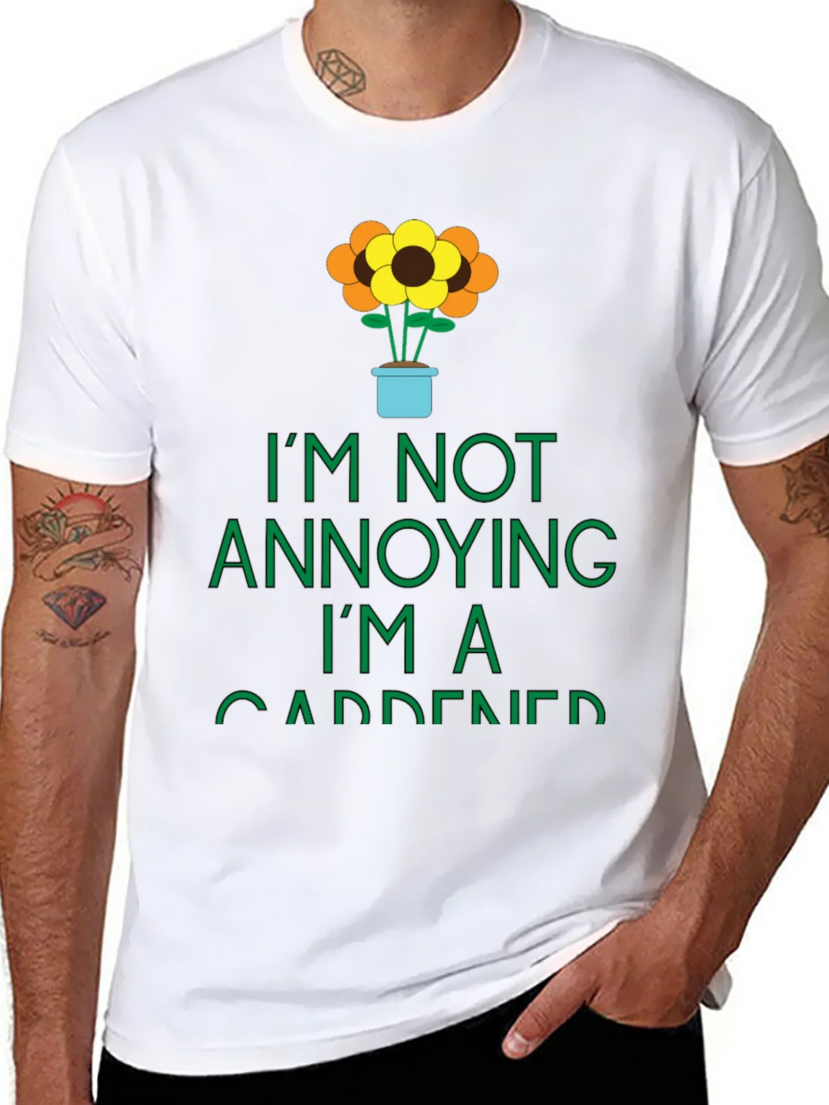 Gardener Graphic Tee - Im Not Annoying T-Shirt product image 7