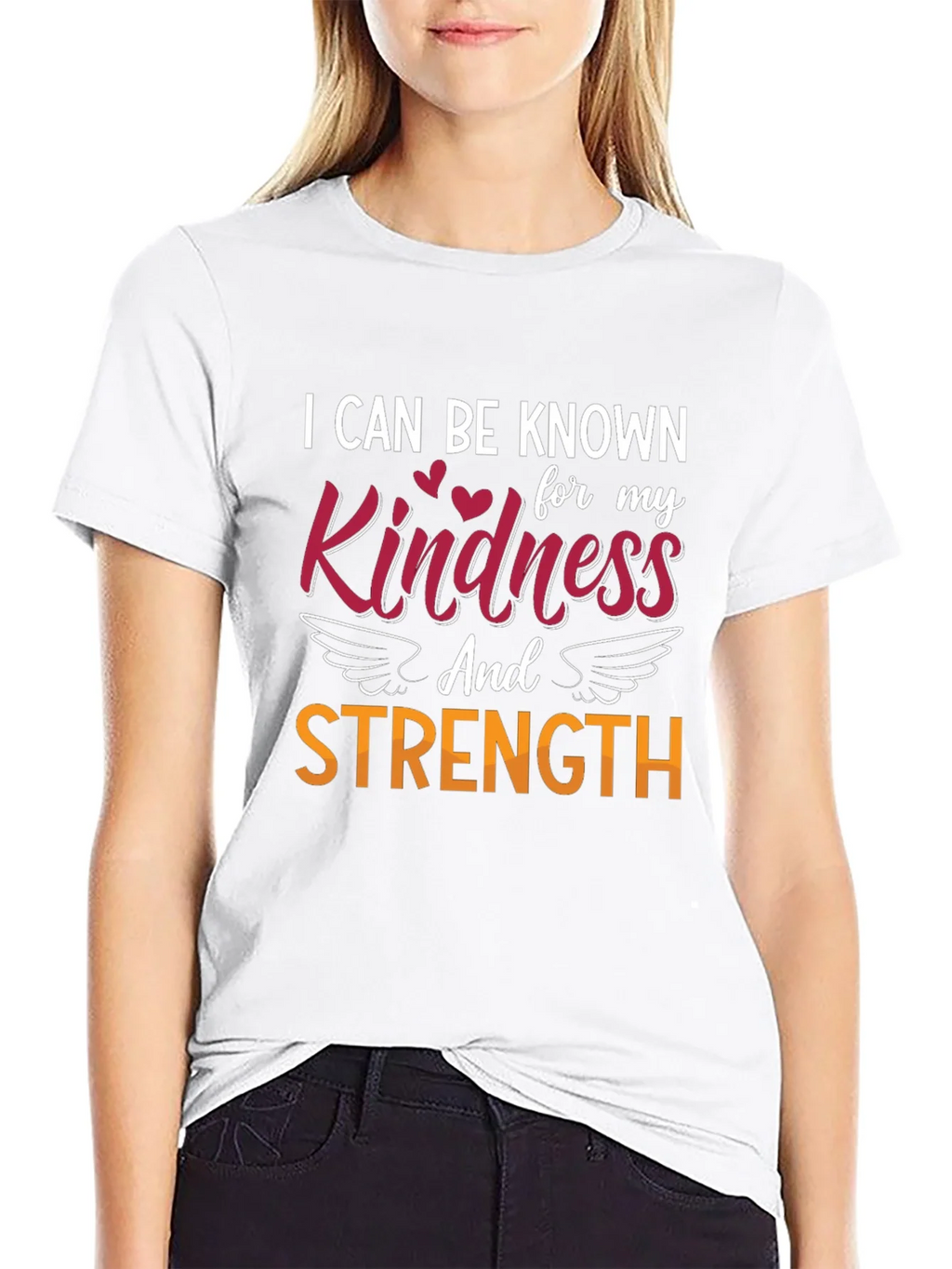Kindness & Strength Graphic Tee product image 8