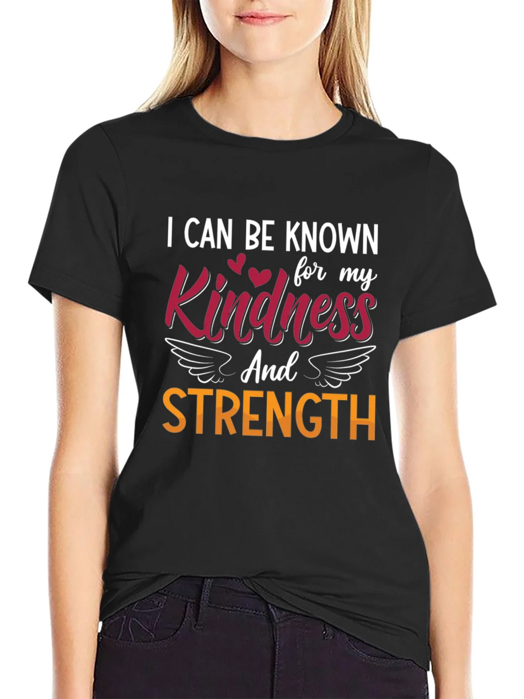 Kindness & Strength Graphic Tee product image 2