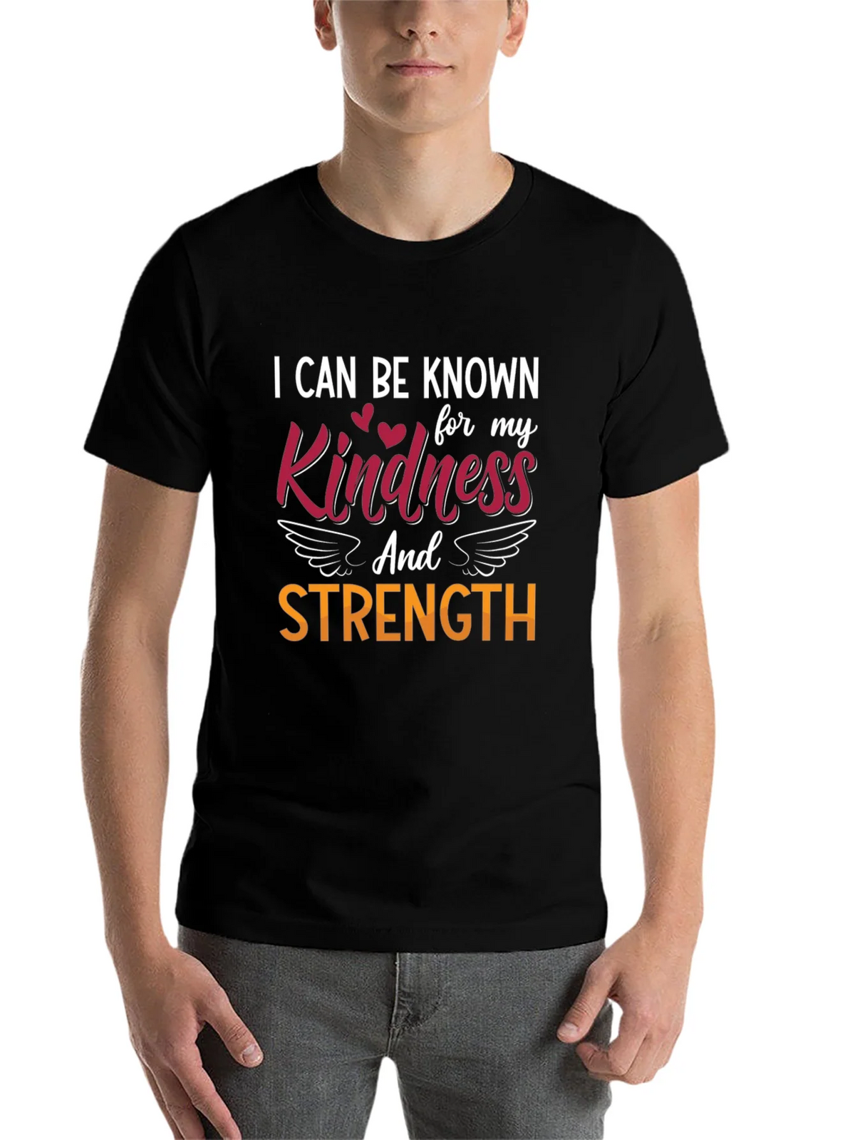 Kindness & Strength Graphic Tee product image 4
