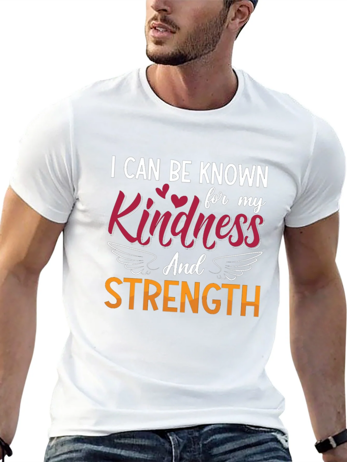 Kindness & Strength Graphic Tee product image 12