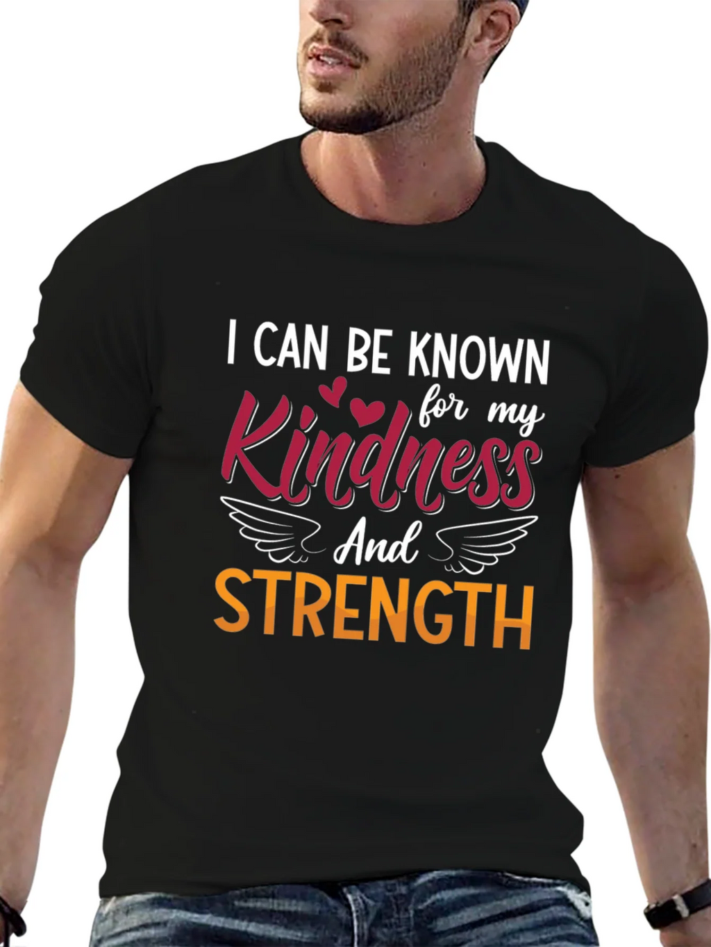 Kindness & Strength Graphic Tee product image 6