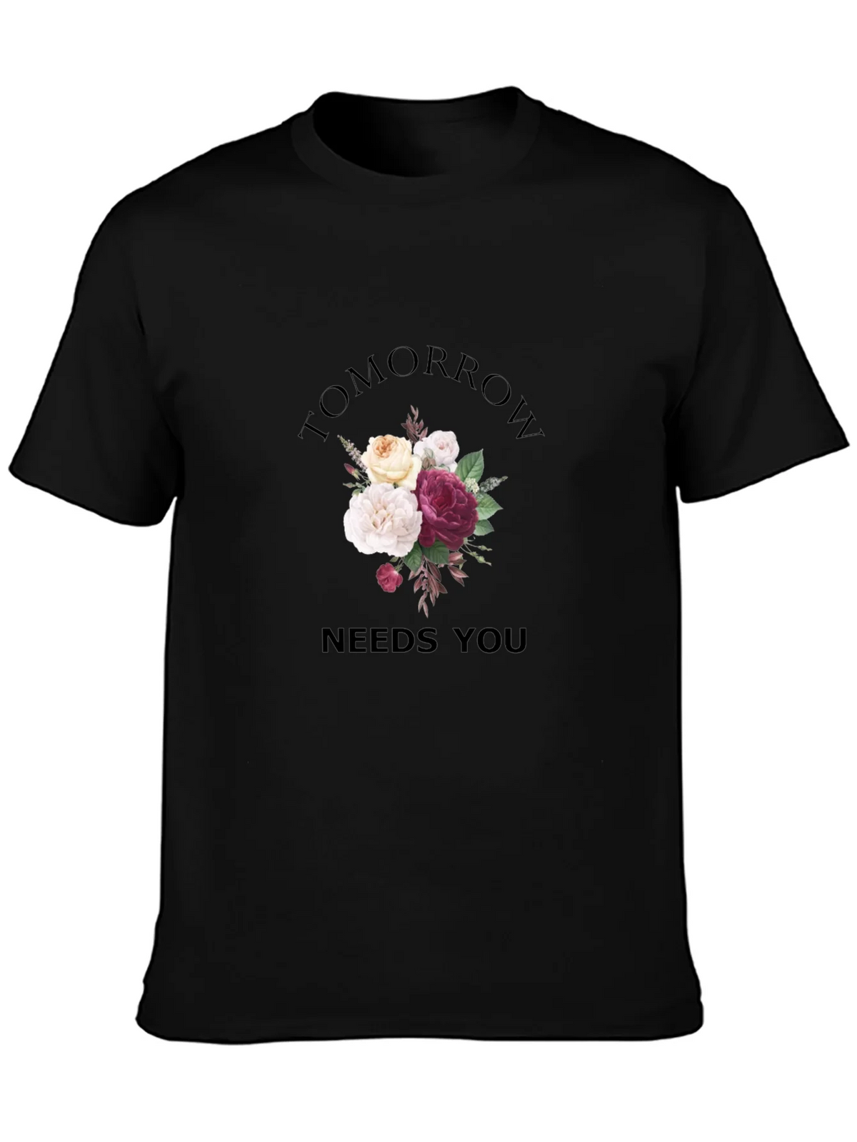 Floral Tomorrow Needs You Graphic Tee product image 3