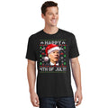 Santa Joe Biden Happy 4th Of July Ugly Christmas Sweater product image 1
