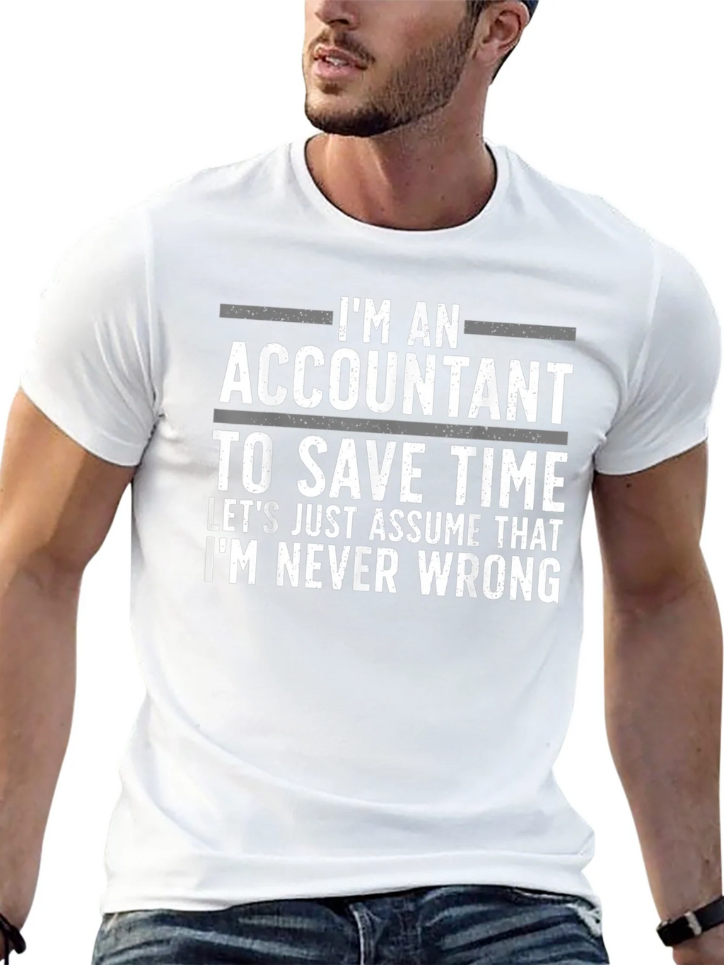 Accountant Humor T-Shirt: Always Right product image 12