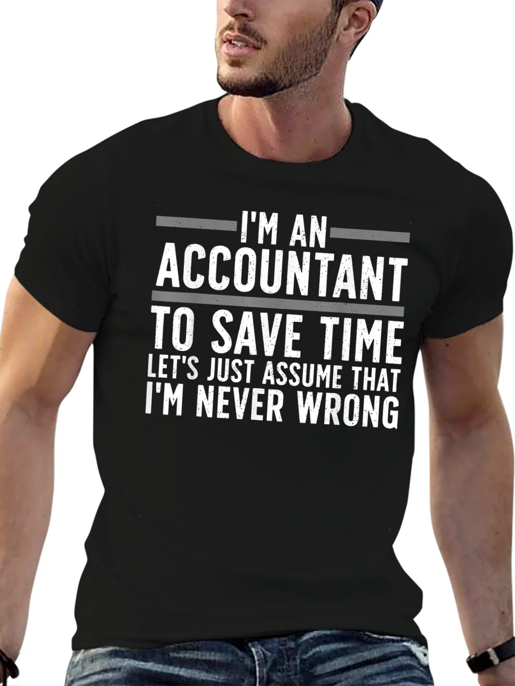 Accountant Humor T-Shirt: Always Right product image 6