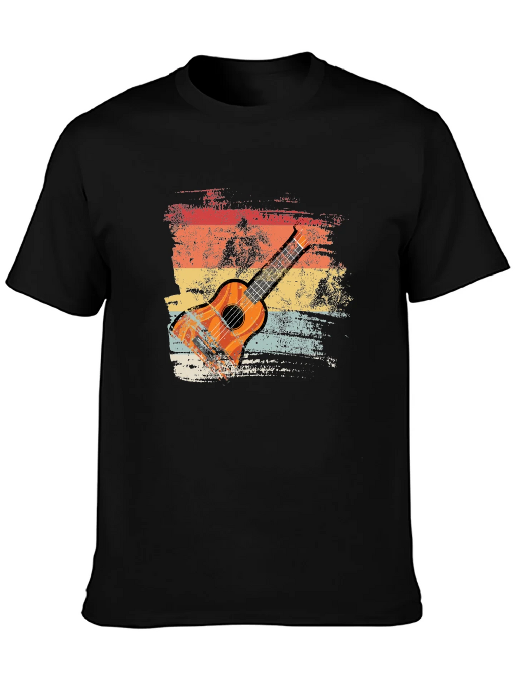 Retro Guitar Graphic T-Shirt product image 3