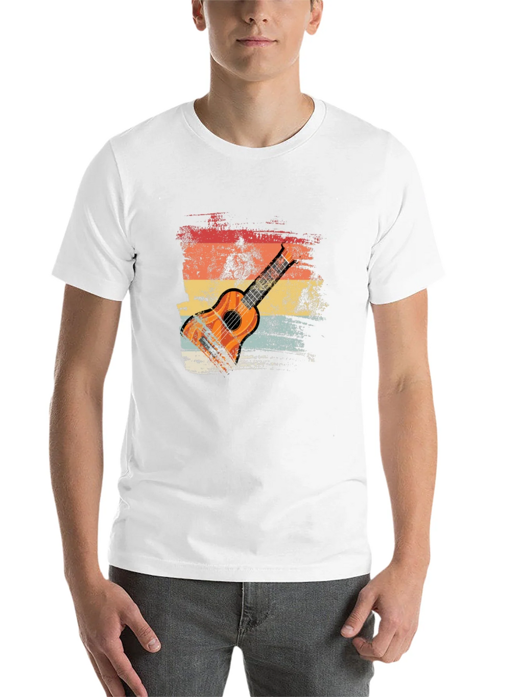 Retro Guitar Graphic T-Shirt product image 10