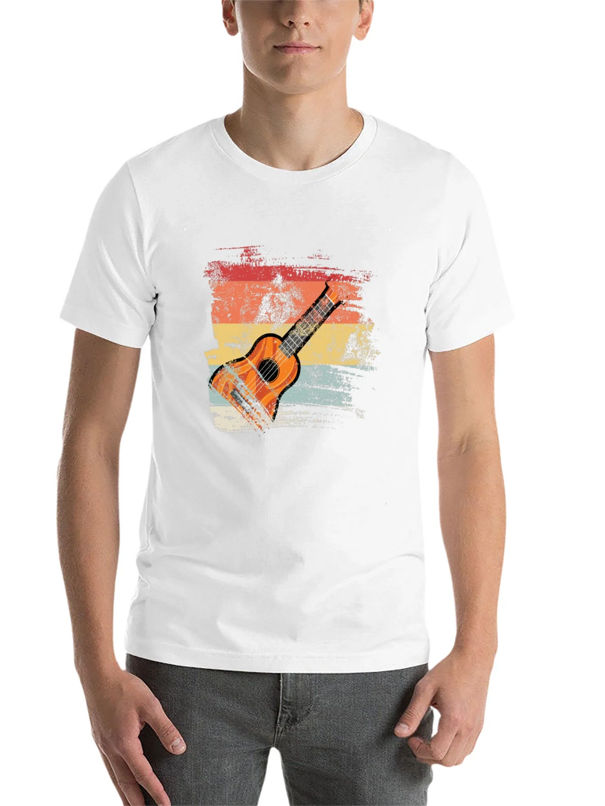 Retro Guitar Graphic T-Shirt product image 10