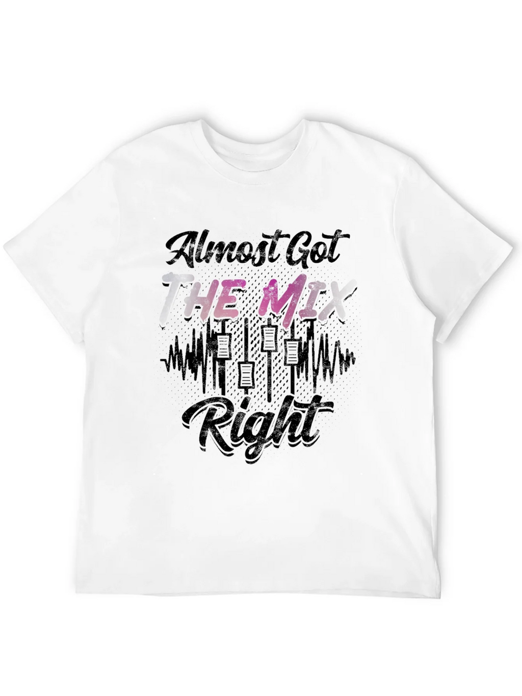 Almost Got the Mix Right T-Shirt - Black product image 11