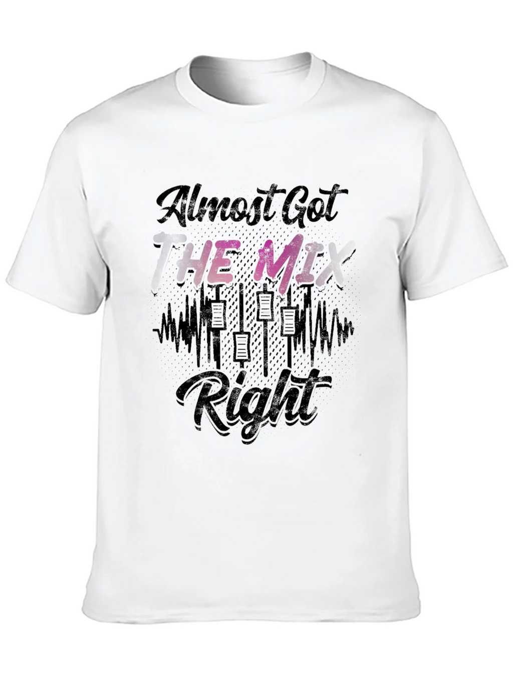 Almost Got the Mix Right T-Shirt - Black product image 9