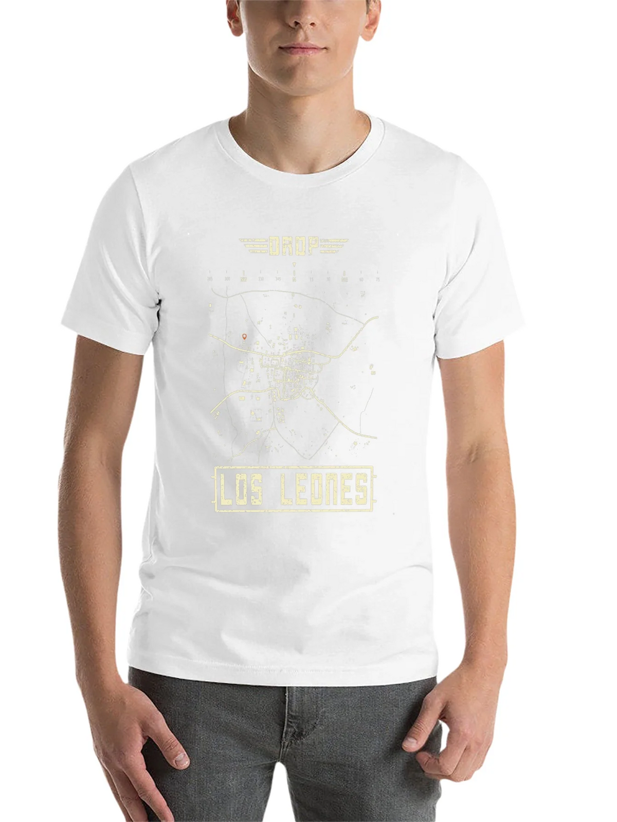 Los Leones PUBG Map T-Shirt - Drop in Style! product image 10