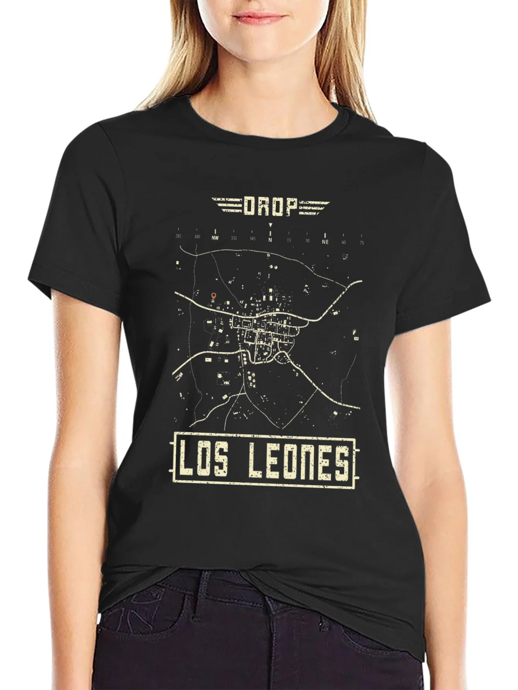 Los Leones PUBG Map T-Shirt - Drop in Style! product image 2