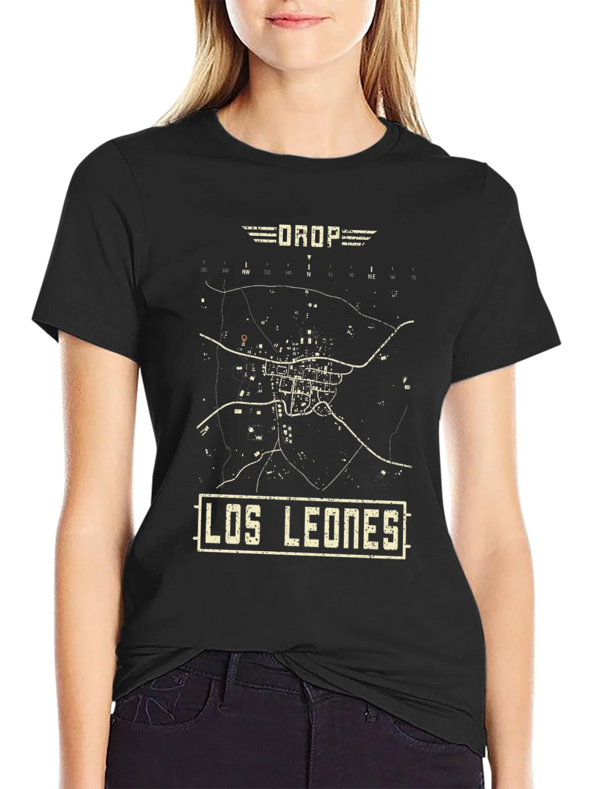 Los Leones PUBG Map T-Shirt - Drop in Style! product image 2