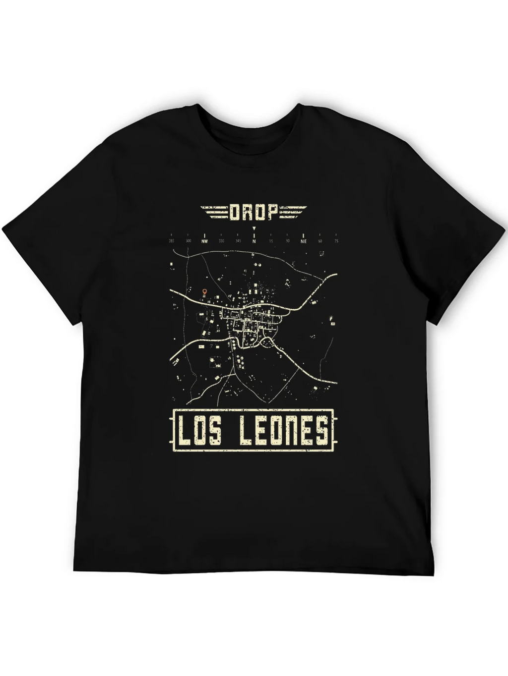 Los Leones PUBG Map T-Shirt - Drop in Style! product image 5