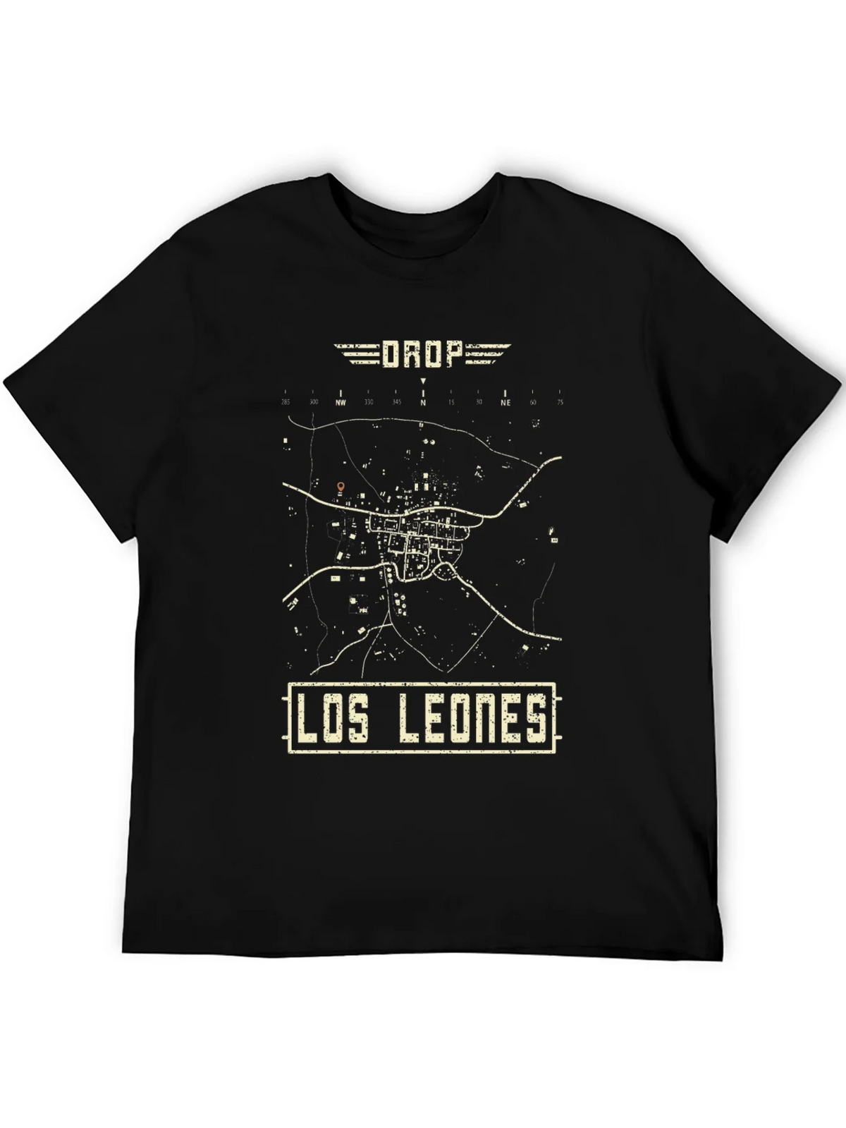 Los Leones PUBG Map T-Shirt - Drop in Style! product image 5