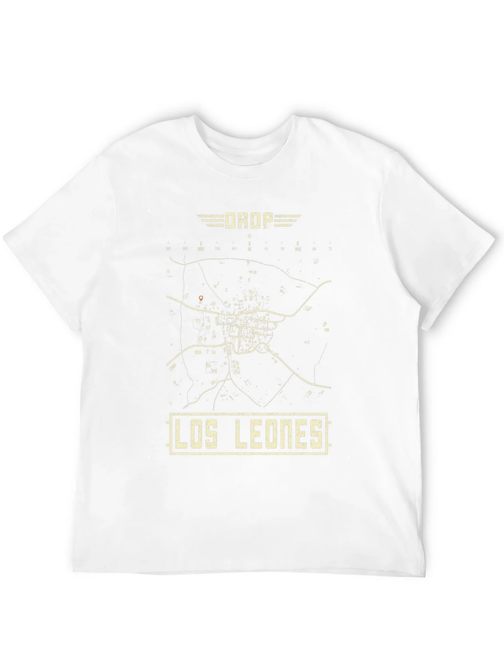 Los Leones PUBG Map T-Shirt - Drop in Style! product image 11