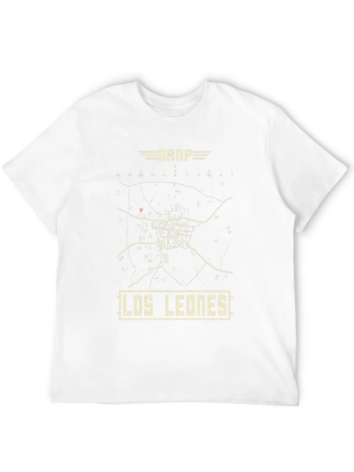 Los Leones PUBG Map T-Shirt - Drop in Style! product image 11