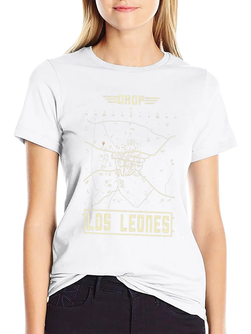 Los Leones PUBG Map T-Shirt - Drop in Style! product image 8