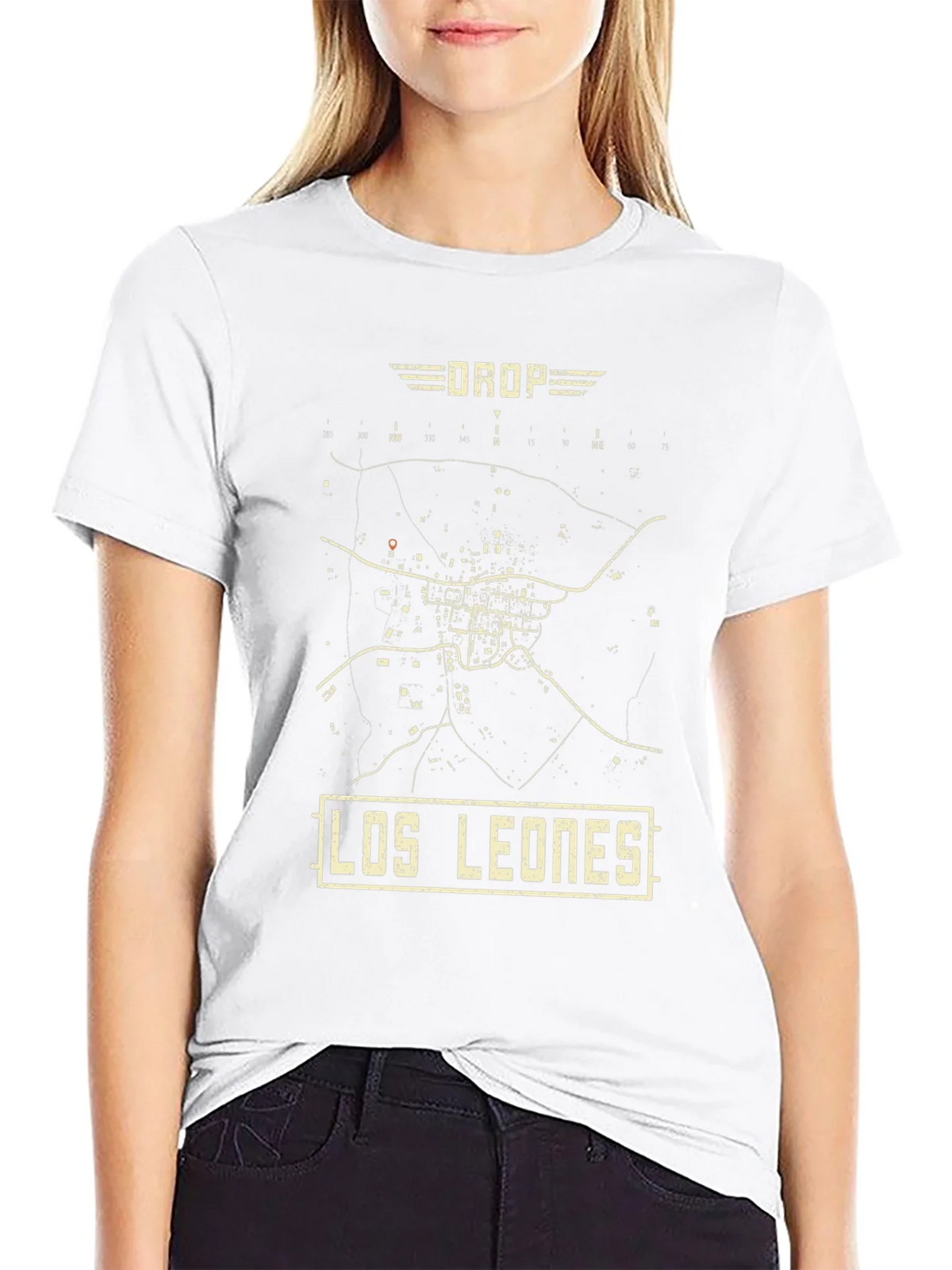 Los Leones PUBG Map T-Shirt - Drop in Style! product image 8