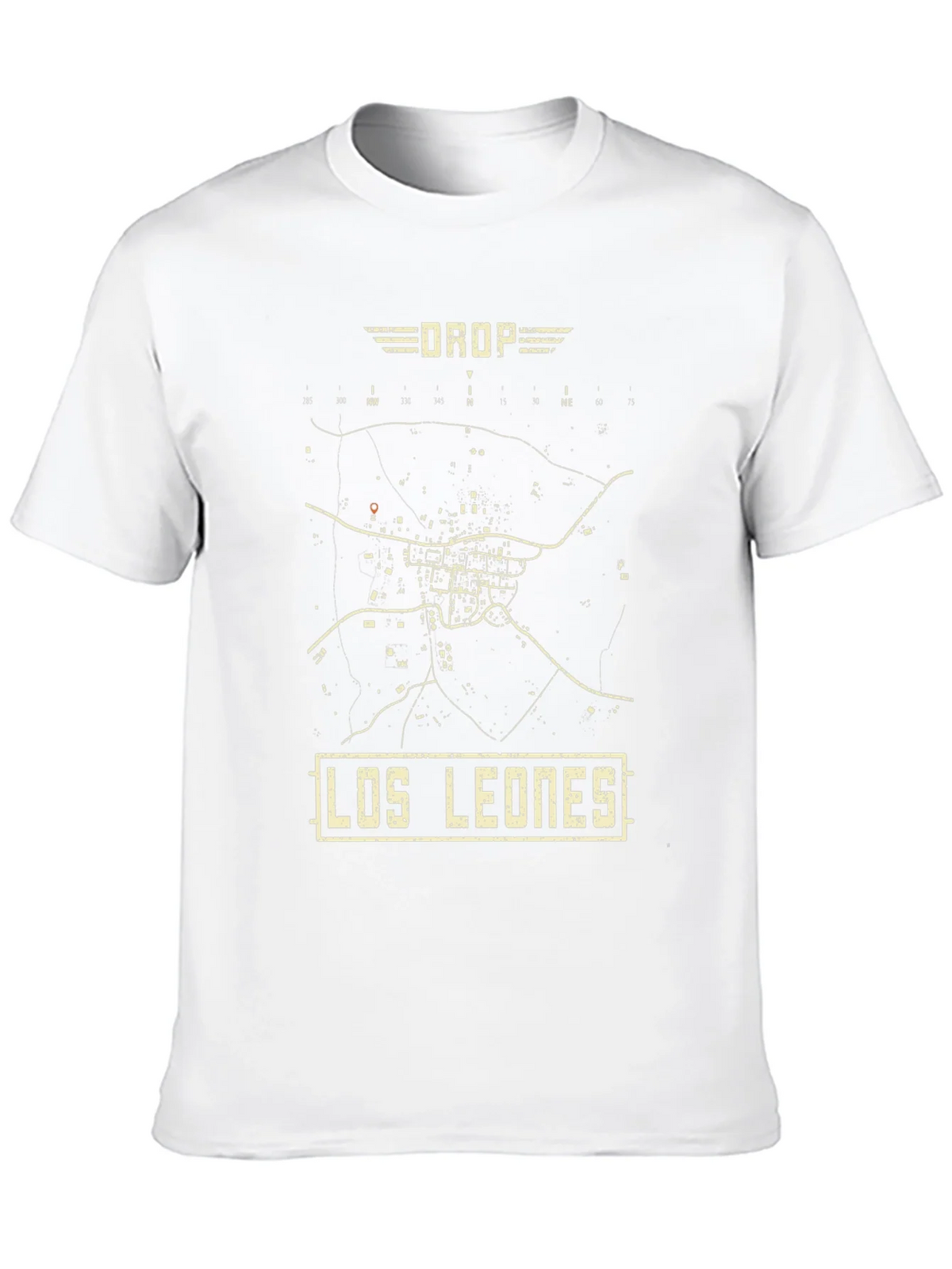 Los Leones PUBG Map T-Shirt - Drop in Style! product image 9