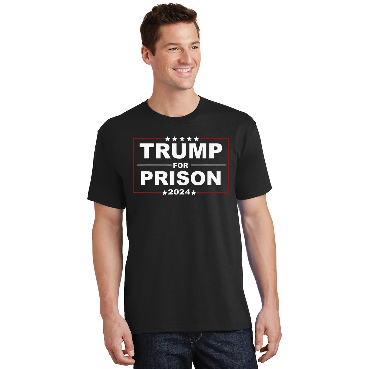Trump For Prison 2024 Support 4th Of July T-Shirt product image 1