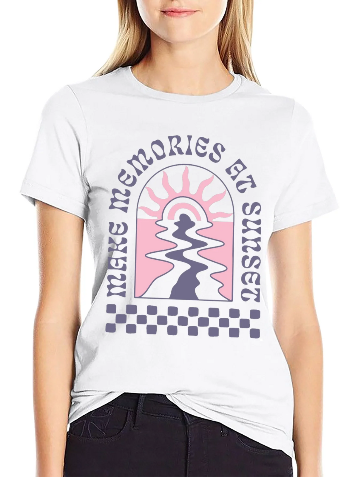 Sunset Memories Graphic Tee - Retro Style product image 8