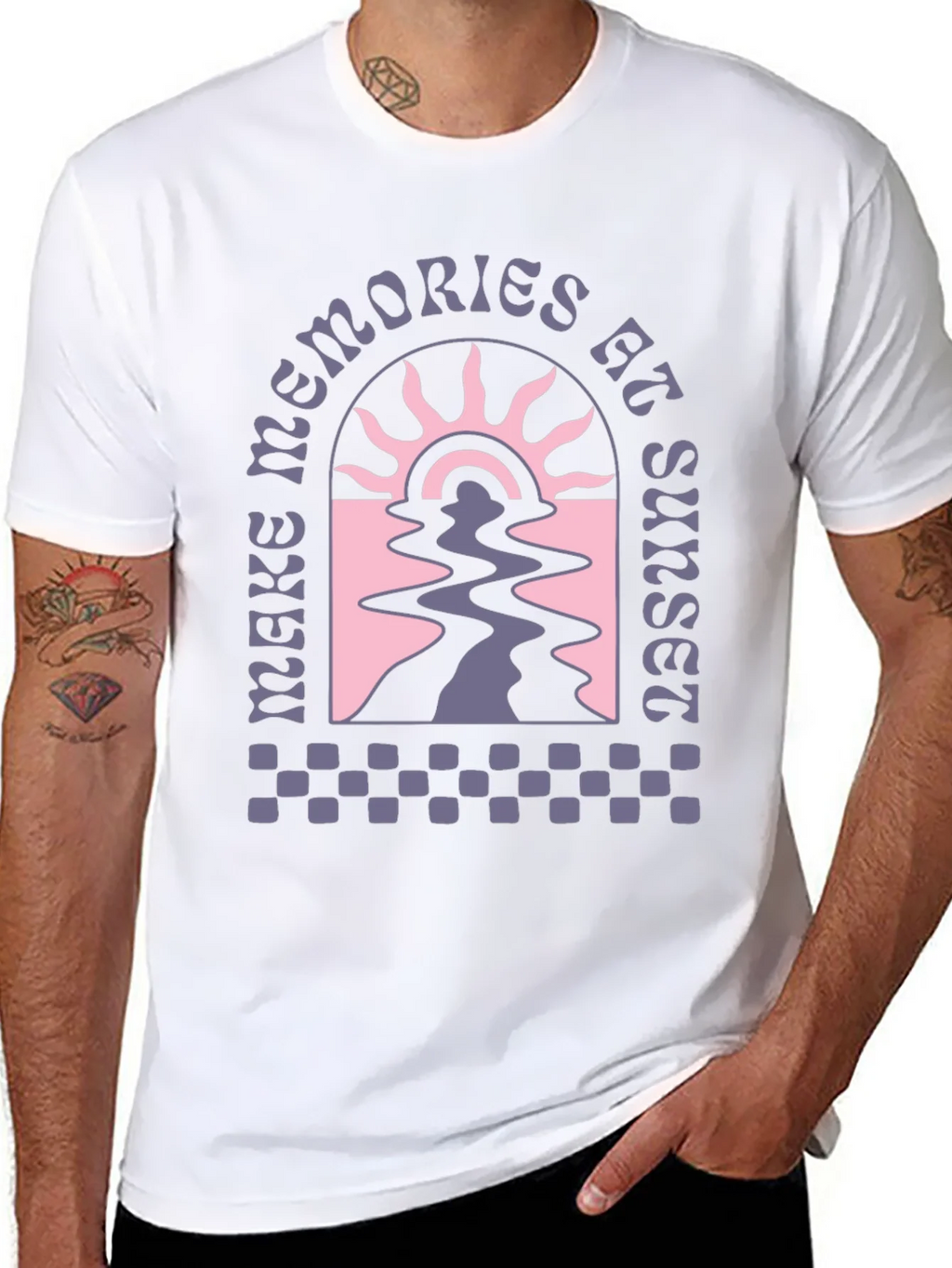 Sunset Memories Graphic Tee - Retro Style product image 7