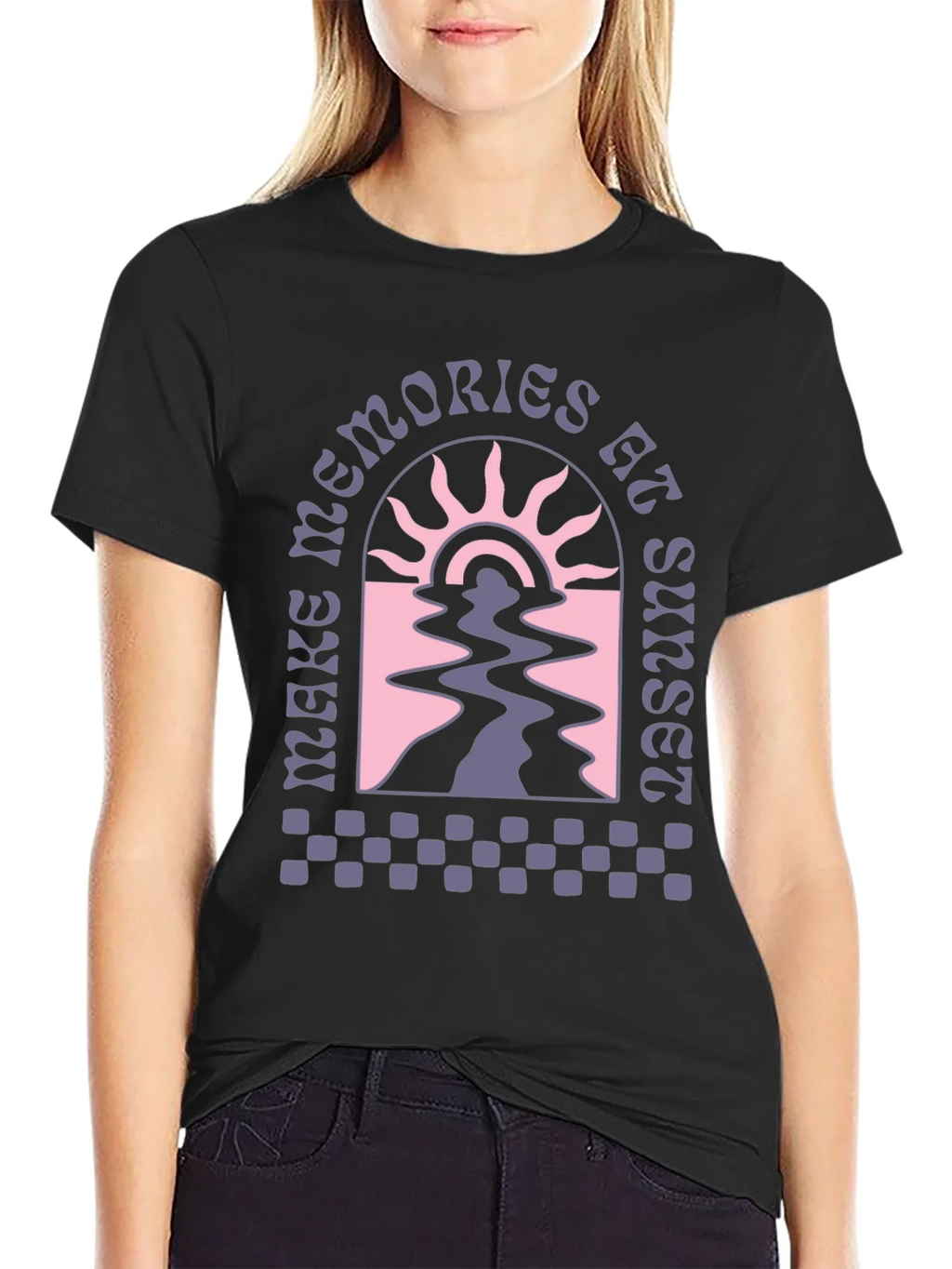 Sunset Memories Graphic Tee - Retro Style product image 2